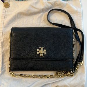 Tory Burch Black Leather Crossbody